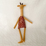 22” Honey Northern Giraffe in Brown